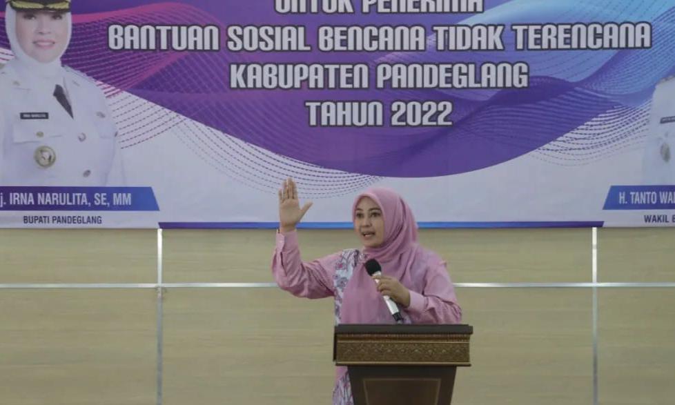 Pemkab Pandeglang Gelontorkan Anggaran Rp694 Juta untuk Korban Bencana