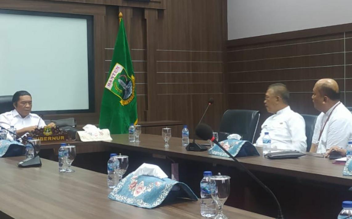Penetapan UMP Banten Tahun 2023 Tunggu Keputusan Kemenaker rakor pembahasan UMP