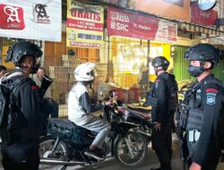 Antisipasi Gangguan Kamtibmas, Satbrimob Polda Banten Gelar Patroli Malam