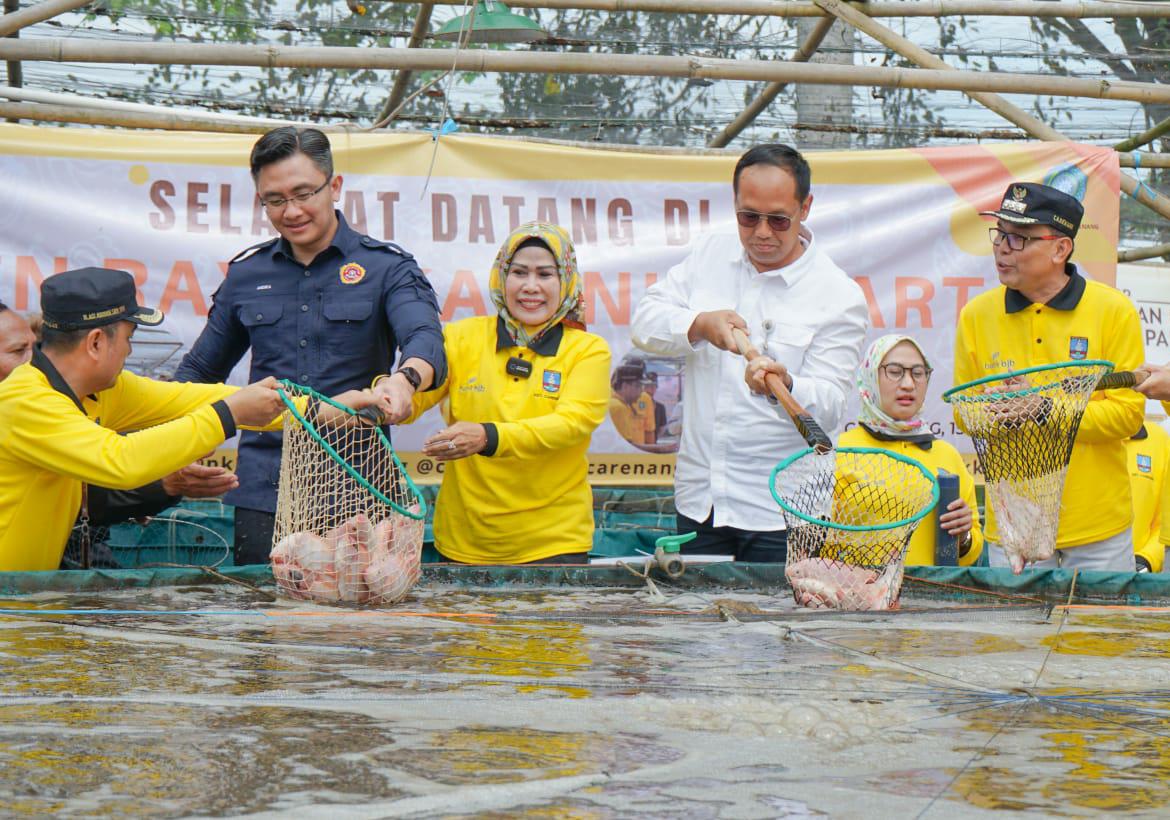 Sukses Berinovasi, Kecamatan Carenang Dijadikan Percontohan