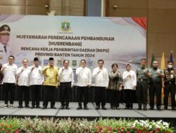 Hadiri Musrenbang RKPD Banten 2024, Tanto Harap Kegiatan Itu Mampu Tingkatan Ekonomi Warga Pandeglang