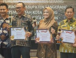 Kategori Informatif, Pemkab Pandeglang Raih Penghargaan dari KI Banten