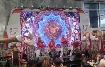 Meriahkan Gebyar UMKM HUT Partai Gerindra, Seni Rampak Beduk Pandeglang Tampil di Gedung DPR RI Rampak Beduk Sanggar Seni Ciwasiat
