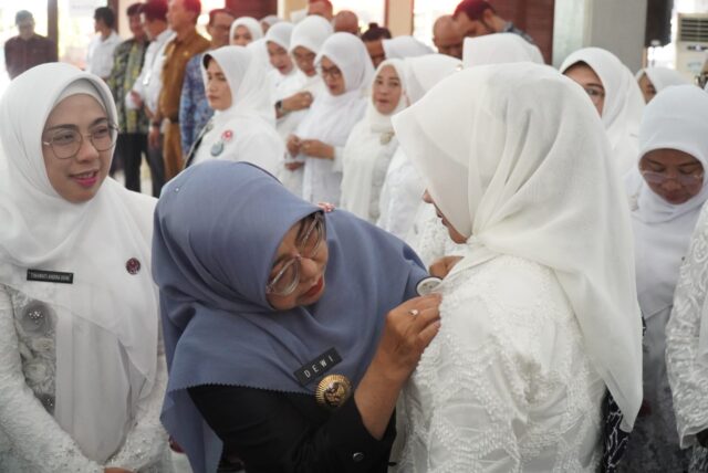 Pelantikan pengurus GOW Kabupaten Pandeglang periode 2025-2030