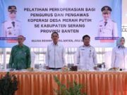 652 Ketua dan Pengawas Koperasi Desa Merah Putih di Kabupaten Serang Diberikan Pelatihan Pelatihan ketua dan pengawas Koperasi Desa Merah Putih di Kabupaten Serang