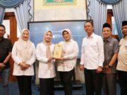 Bersilaturahmi dengan Bupati Ratu, Annisa Mahesa Serap Aspirasi Soal Keuangan Kabupaten Serang Anggota Fraksi Partai Gerindra Annisa Maharani Alzahra Mahesa