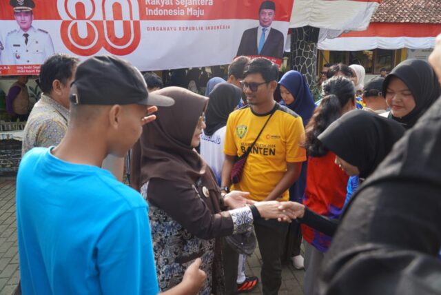 Pelepasan atlet atletik Pandeglang Pelepasan atlet atletik Pandeglang