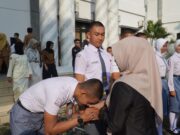 7 Duta Paskibra Pandeglang Dilepas Bupati, Dewi: Kalian Contoh Membanggakan Bagi Generasi Muda Pelepasan duta Paskibra Pandeglang