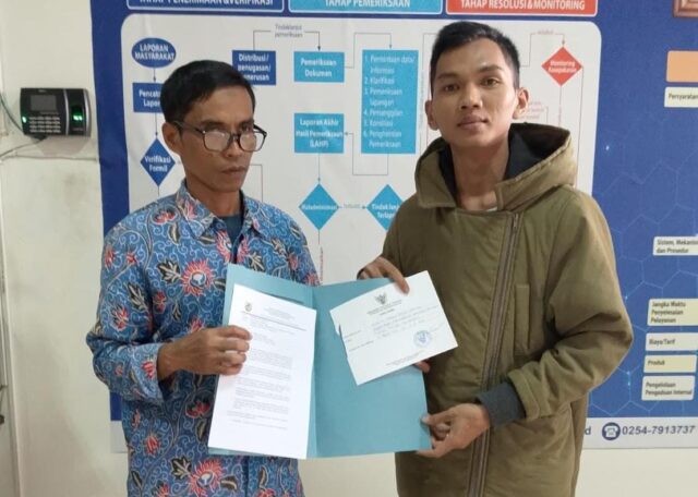 Pemuda Pandeglang di Kantor Ombudsman Perwakilan Banten