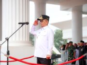 Jadi Inspektur Peringatan Hari Perhubungan Nasional, Andra Soni Ajak Insan Transportasi Berikan Kenyamanan pada Masyarakat Peringatan Hari Perhubungan Nasional