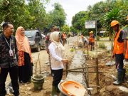 Bupati Dewi Pantau Pembangunan Jalan Sukawaris-Tanjungan Sepanjang 4,5 KM: Jalan Ini Hasil Doa Kita Semua Bupati Pandeglang Raden Dewi Setiani memantau pengerjaan pemangunan jalan