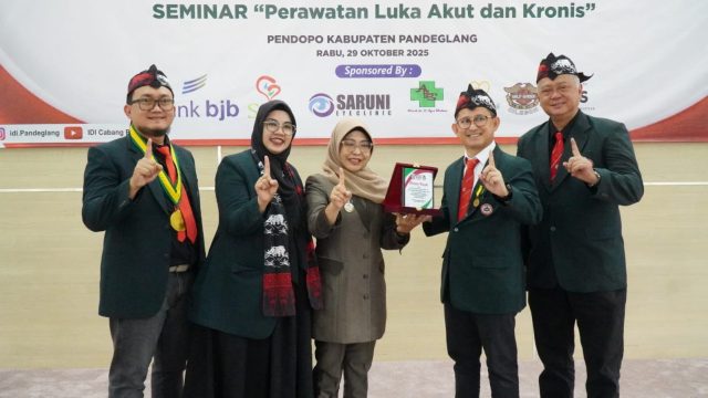 Pelantikan pengurus IDI Cabang Pandeglang periode 2025-2028