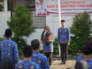 Peringati Hari Kesaktian Pancasila, Bupati Dewi Sebut Pancasila Kunci Kekuatan Bangsa Peringatan Hari Kesaktian Pancasila di lingkungan Pemkab Pandeglang