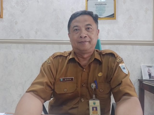 Kepala BKPSDM Kabupaten Pandeglang Didin Pahrudin