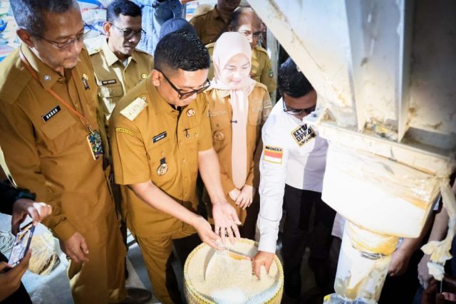 Pastikan stok beras jelan Nataru aman Pastikan stok beras jelan Nataru aman