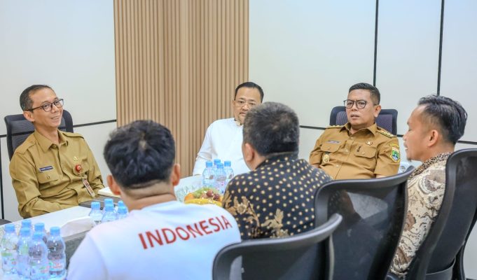 Pemprov Banten Siap Sukseskan Penyelenggaraan Piala Asia Mini Football 2026 Audiensi jajaran pengurus Federasi Sepak Bola Mini Indonesia