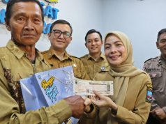 Bekerja Sama Bapenda Banten, Bupati Zakiyah Launching Gerai Samsat Bojonegara Gerai Samsat Bojonegara