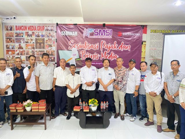 Halal bihalal SMSI Banten
