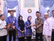 Bupati Serang Ratu Zakiyah Terima Audiensi Buruh, Minta ASPSB Jadi Role Model Nasional di Peringatan May Day 2026 Menerima perwakilan buruh