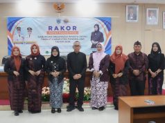 Hadir di Rakor GOW, Bupati Dewi Sebut Perempuan Pandeglang Harus Menjadi Motor Penggerak Keluarga Pengurus GOW Pandeglang