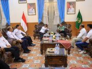 Temui Gubernur, Aliansi Buruh dengan Pemprov Banten Sepakat Jaga Hubungan Industrial Pertemuan aliansi buruh dengan Gubernur