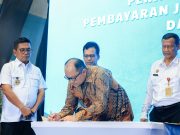 Jaga Pelestarian Lingkungan, PJLH DAS Cidanau dan PT KTI Teken MoU, Gubernur: Ini Dalam Rangka Konservasi Wilayah Rawa Danau Kerja sama PT KTI
