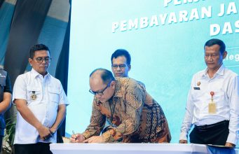 Jaga Pelestarian Lingkungan, PJLH DAS Cidanau dan PT KTI Teken MoU, Gubernur: Ini Dalam Rangka Konservasi Wilayah Rawa Danau Kerja sama PT KTI