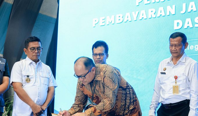Jaga Pelestarian Lingkungan, PJLH DAS Cidanau dan PT KTI Teken MoU, Gubernur: Ini Dalam Rangka Konservasi Wilayah Rawa Danau Kerja sama PT KTI