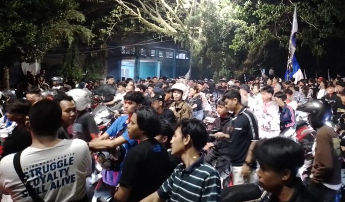 Heboh, Ratusan Warga Lebak Rayakan Kemenangan Persib Bandung di Super League 2025-2026 Persib Bandung