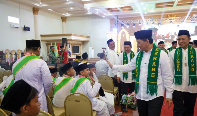 Hadir di Acara Haflatul Quran Yayasan Al Izzah, Wagub Dimyati Seb Achmad Dimyati Natakusumah