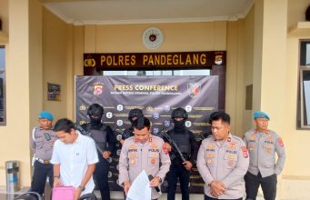 Membanggakan, Baru Dibentuk Tim URC Polres Pandeglang Berhasil Ungkap Kasus Curanmor di Enam TKP Polres Pandeglang