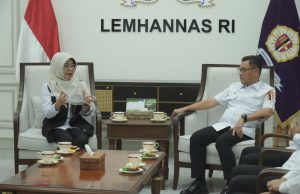 Temui Gubernur Lemhannas, Bupati Pandeglang Janji Perkuat Sinergi Dukung Program Pembangunan Strategis Pemkab Pandeglang