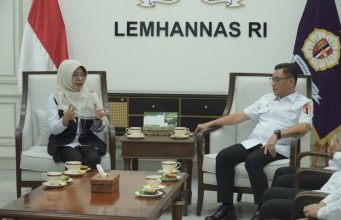 Temui Gubernur Lemhannas, Bupati Pandeglang Janji Perkuat Sinergi Dukung Program Pembangunan Strategis Pemkab Pandeglang