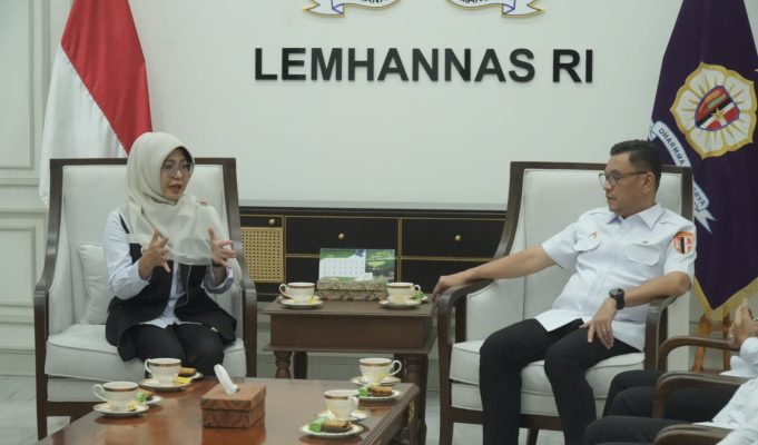 Temui Gubernur Lemhannas, Bupati Pandeglang Janji Perkuat Sinergi Dukung Program Pembangunan Strategis Pemkab Pandeglang