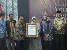 Bupati Pandeglang Raden Dewi Raih “Anugerah Sahabat Pers Indonesia 2026” dari SMSI Bupati Pandeglang 