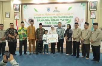 Peringati 10 Muharam, Bupati Dewi Berbagi Kebahagiaan dengan 230 Anak Yatim dan Duafa Bupati Pandeglang ‎ ‎