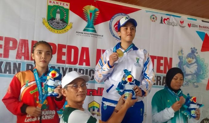 Atlet Paralympic Pelajar Pandeglang Persembahkan Dua Emas, Bupati Dewi Sampaikan Apresiasi Atlet Paralympic