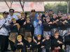 Berbekal Restu dan Doa Orang Tua, 12 Pesilat Padepokan Manderaga Berangkat ke Kejuaraan Nasional HUT DKI ke-499 Pesilat Padepokan Manderaga