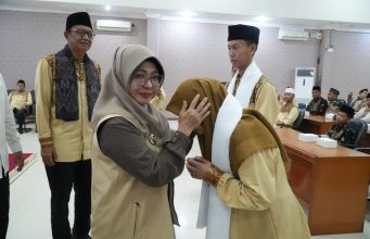 60 Orang Kafilah MTQ Kabupaten Pandeglang Dilepas Bupati, Ini Pesan yang Disampaikannya! Bupati Raden Dewi Setiani