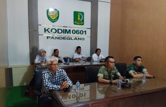 Kodim 0601 Gelar Persiapan Lomba Karya Jurnalistik TMMD ke-129 Kabupaten Pandeglang Dandim Pandeglang