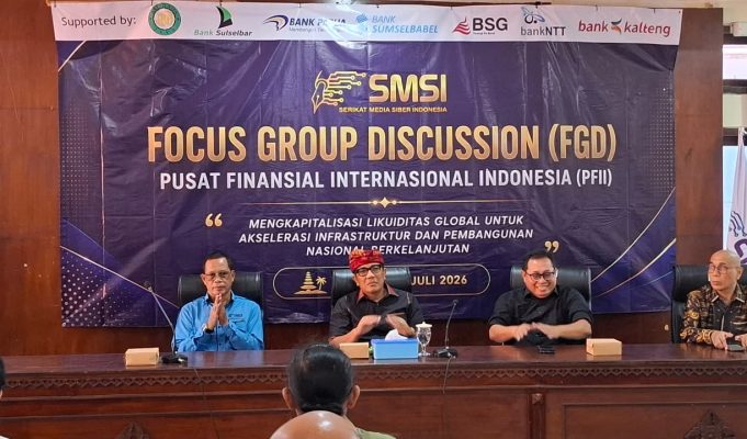 SMSI Gelar FGD Membedah Masa Depan Kedaulatan Finansial: Kehadiran PFII Momentum Mengejar Ketertinggalan Acara FGD SMSI Pusat