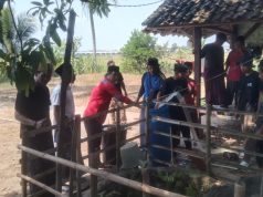 Tagana Bersama BSR Bantu Salurkan Air Bersih ke Ponpes Raudhatul Alfalah Patia Bantuan air bersih