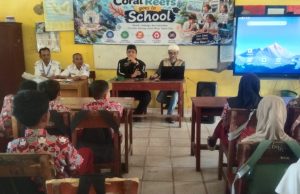 FPTK Bersama Perkumpulan Boedak Saung Berikan Edukasi Terumbu Karang Terhadap Siswa Edukasi terumbu karang