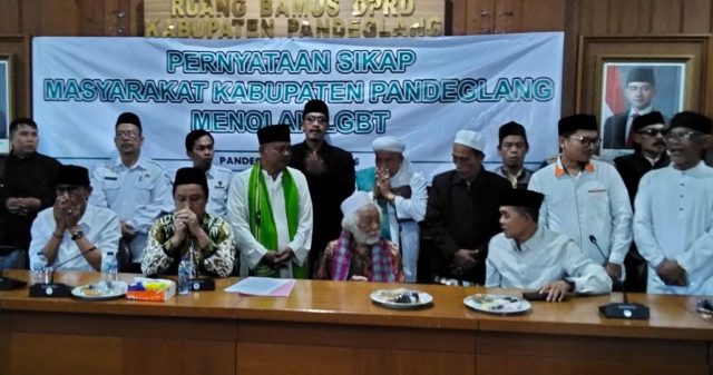 Deklarasi anti LGBT di Pandeglang