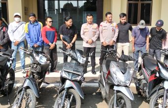 Polres Pandeglang Berhasil Ungkap 36 Kasus Curanmor, 14 Unit Motor Kembali pada Pemilik Polres Pandeglang