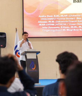 Dimyati Ajak Mahasiswa Tingkatkan Inovasi Teknologi: Dengan Teknologi Semua Bisa Lebih Efisien Wakil Gubernur Achmad Dimyati Natakusumah