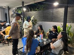 Antisipasi Gangguan Keamanan, Anggota Polres Pandeglang Gelar Patroli Sejumlah Kafe Polres Pandeglang Patroli