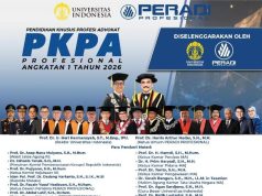 Ayo Daftarkan, UI Bekerja Sama PERADI Profesional Buka Pendidikan Khusus Profesi Advokat Angkatan I Tahun 2026 Pendaftaran advokat