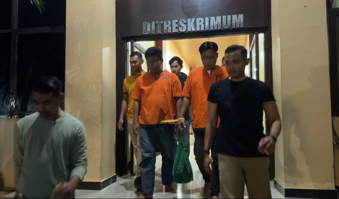 Polda Banten Tetapkan Dua Tersangka Kasus Tindakan Anarkis dan Penghasutan di Depan PT EDS Balaraja Tersangka kasus tindakan anarkis dan penghasutan di depan PT EDS Manufacturing Indonesia