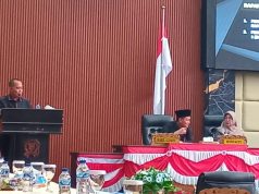 Fraksi Gerindra DPRD Pandeglang Soroti Kinerja Pejabat Disdikpora, Minta Bupati Segera Lakukan Pembenahan Tb. Udi Juhdi, juru bicara Fraksi Gerinda